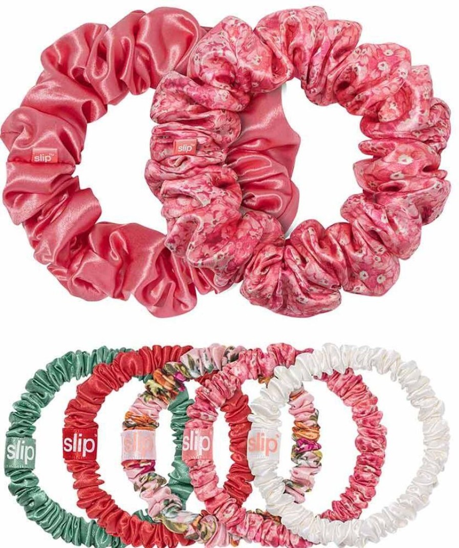 Hair Slip Accessories & Towels | Slip Pure Silk Scrunchies - Daisy Set