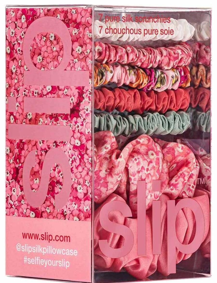 Hair Slip Accessories & Towels | Slip Pure Silk Scrunchies - Daisy Set