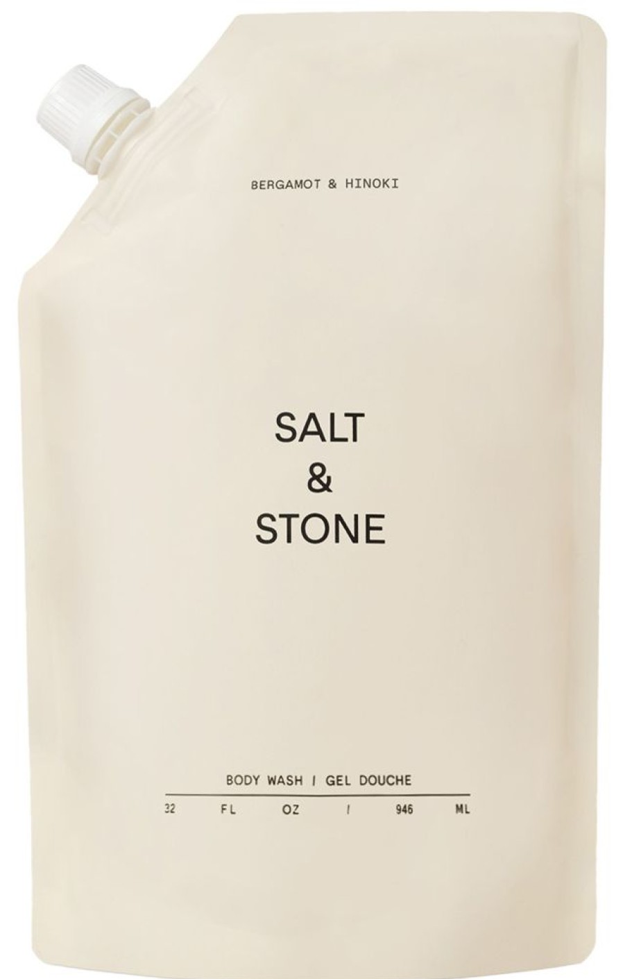 Perfume SALT & STONE Bath & Shower | Body Wash Refill - Bergamot & Hinoki