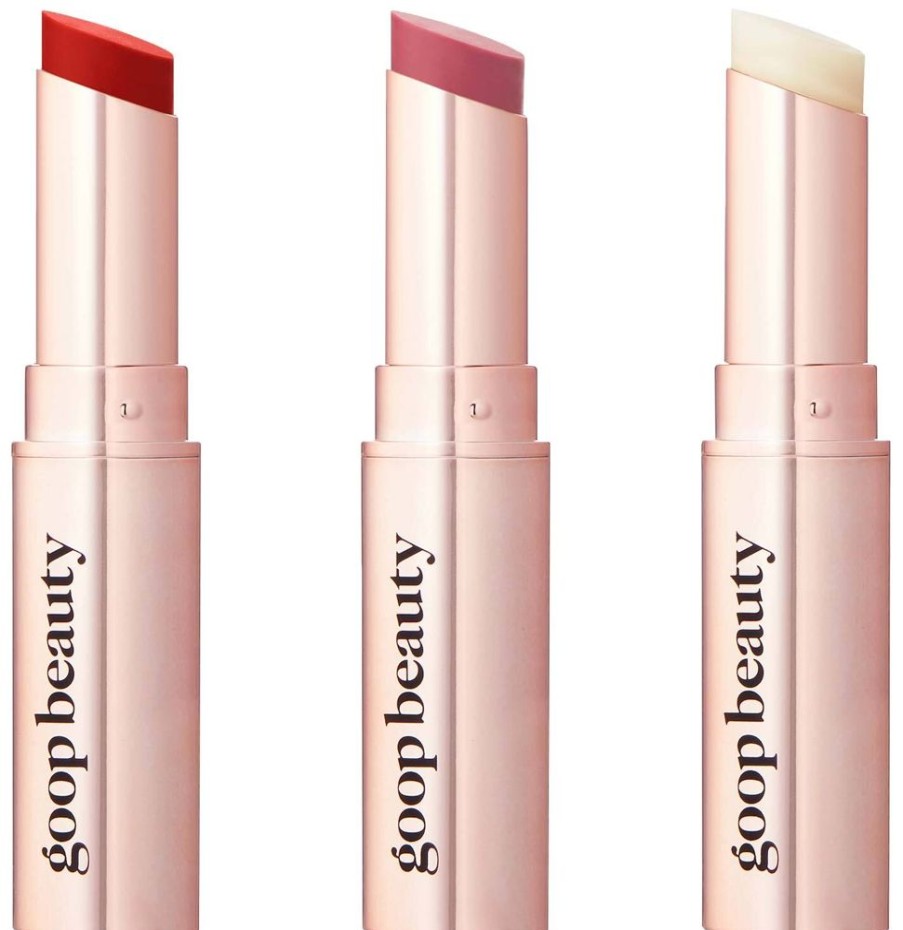 Makeup goop Lip Care | Goopgenes Clean Nourishing Lip Balm Trio Tomato + Peony