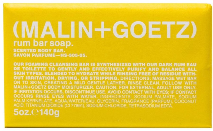 Perfume Malin + Goetz Bath & Shower | Rum Bar Soap