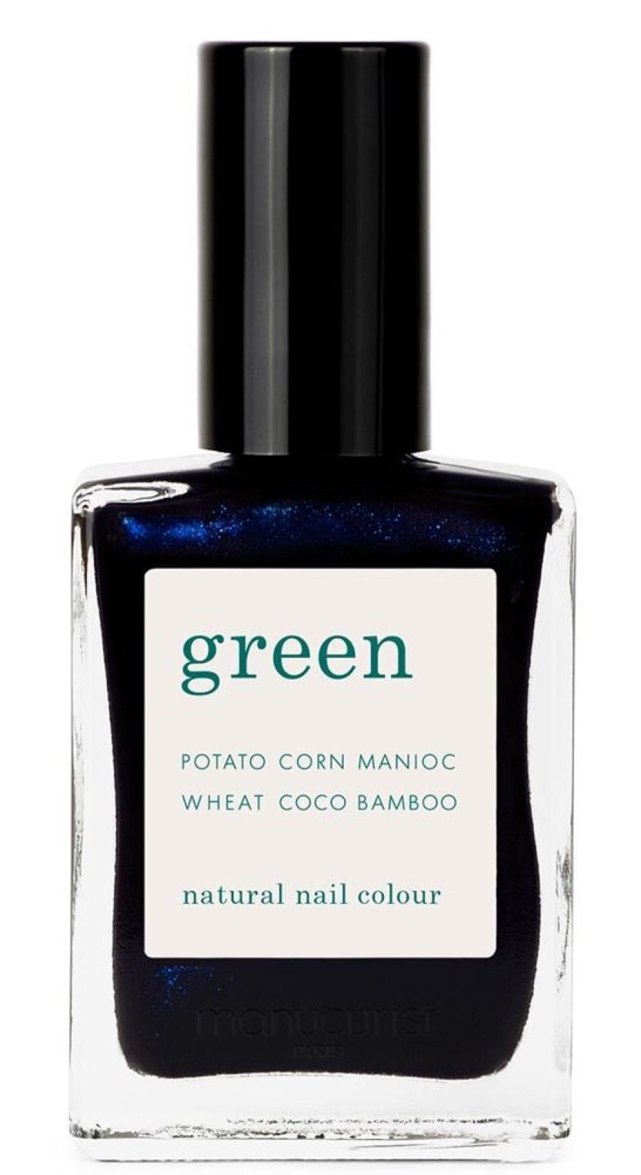 Makeup Manucurist Nail Polish | Green Nail Lacquer Dark Night