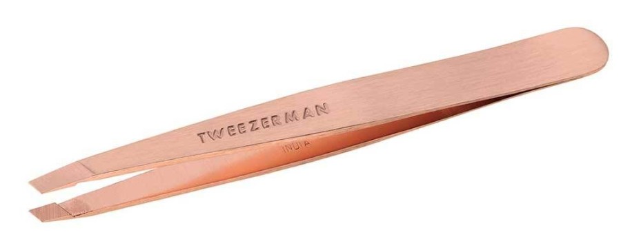 Makeup Tweezerman Eyes | Schrage Slant® Pinzette Rose Gold