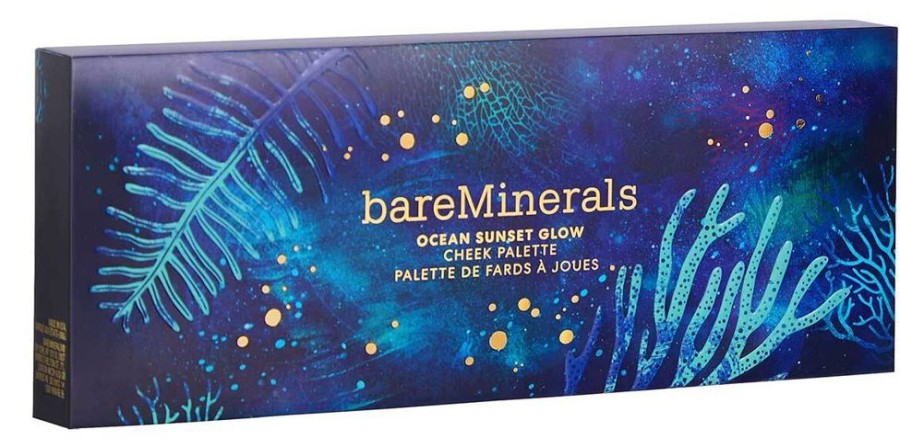 Makeup bareMinerals Highlighter | Ocean Sunset Glow Cheek Palette