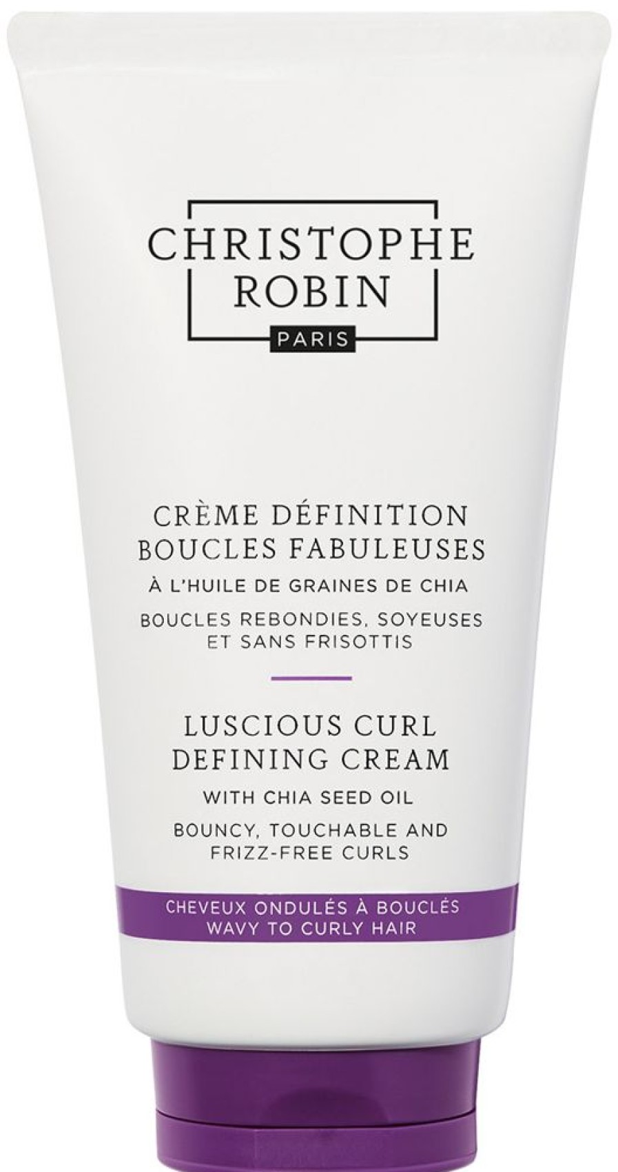 Hair Christophe Robin Styling Cream | Luscious Curl Defining Cream With Chia Seed Oil