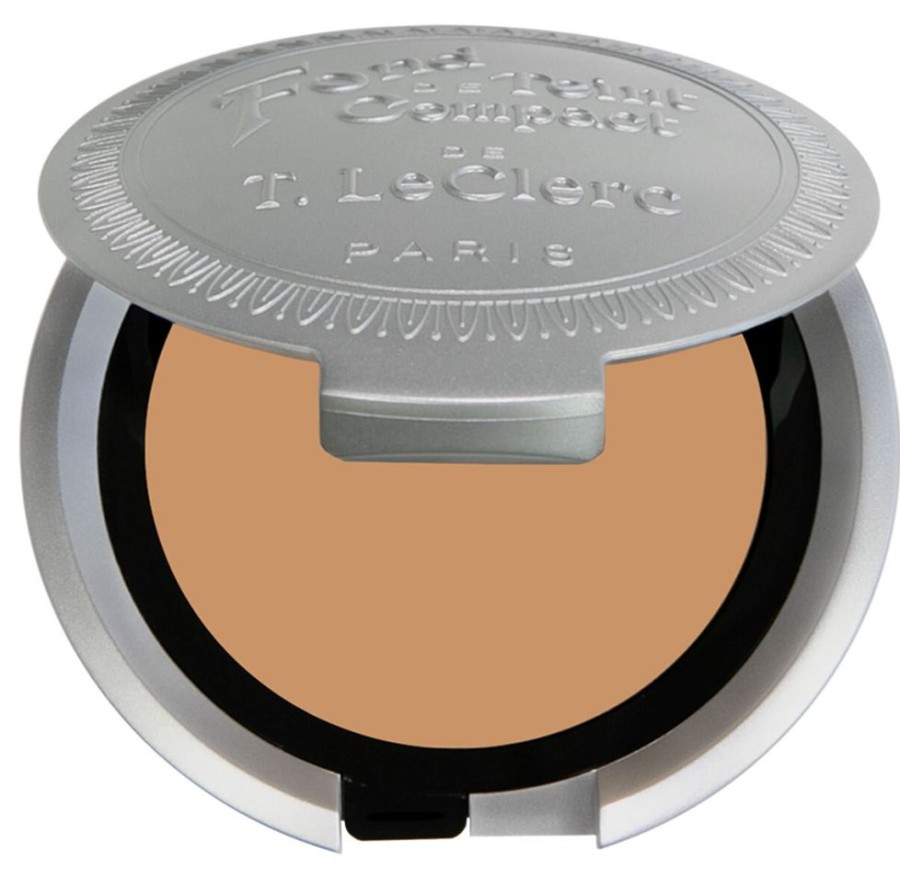 Makeup T.LeClerc Foundation | Powdery Compact Foundation