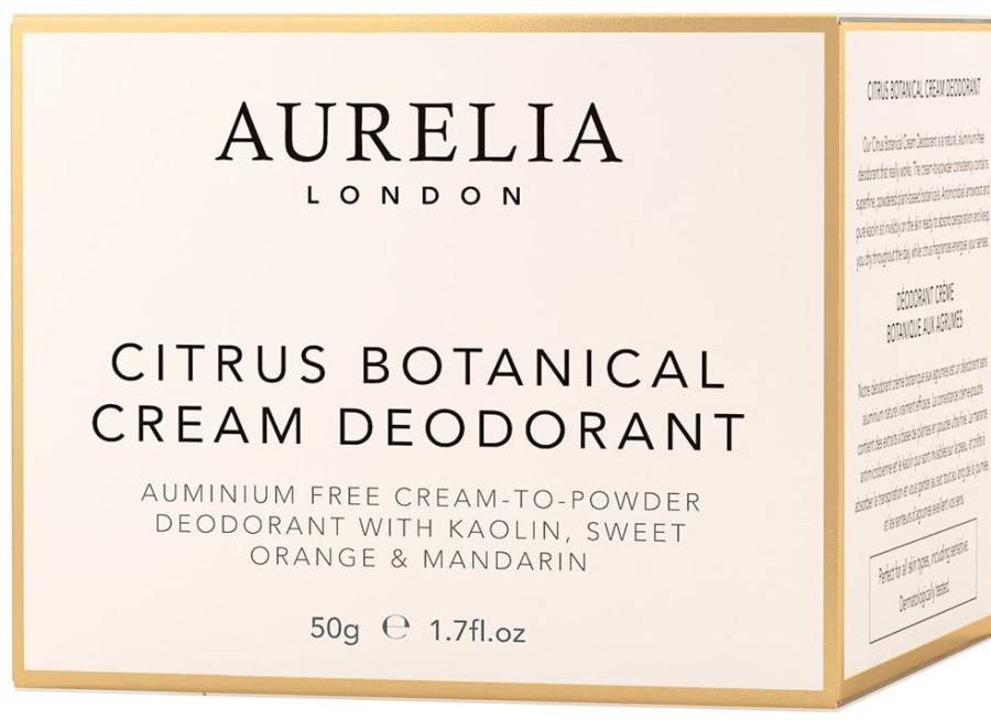 Perfume Aurelia London Deodorant | Citrus Botanical Cream Deodorant