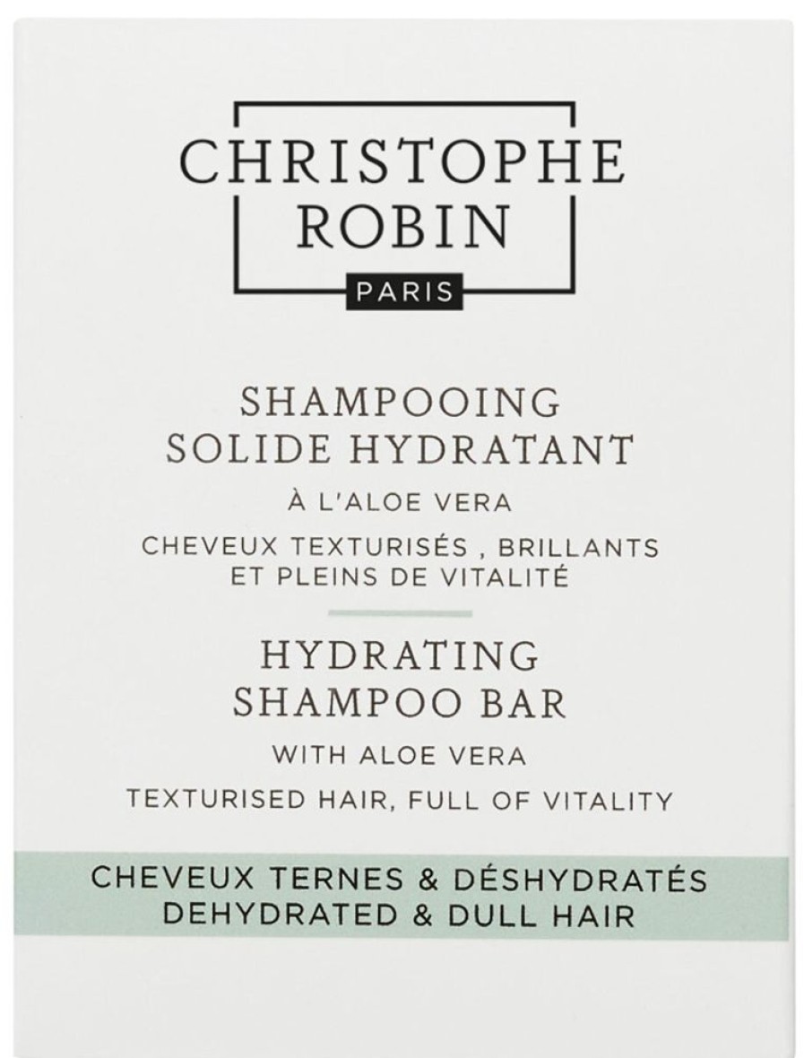 Hair Christophe Robin Shampoo | Hydrating Shampoo Bar With Aloe Vera