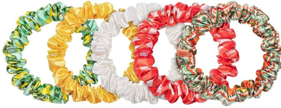 Hair Slip Accessories & Towels | Slip Pure Silk Midi Scrunchies - Amalfi