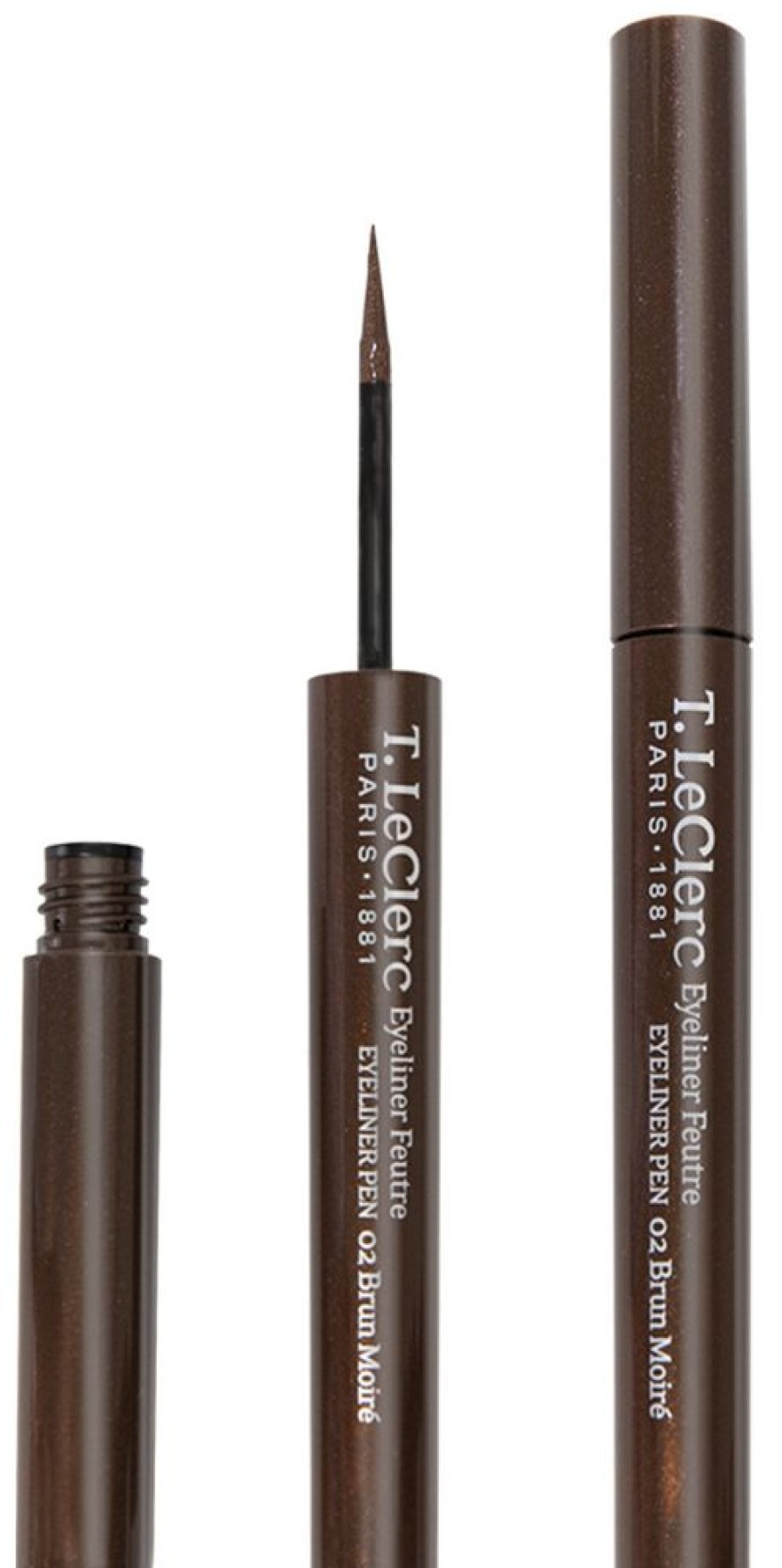 Makeup T.LeClerc Eyeliner | Precision Eyeliner Pen 02 Brun Moire