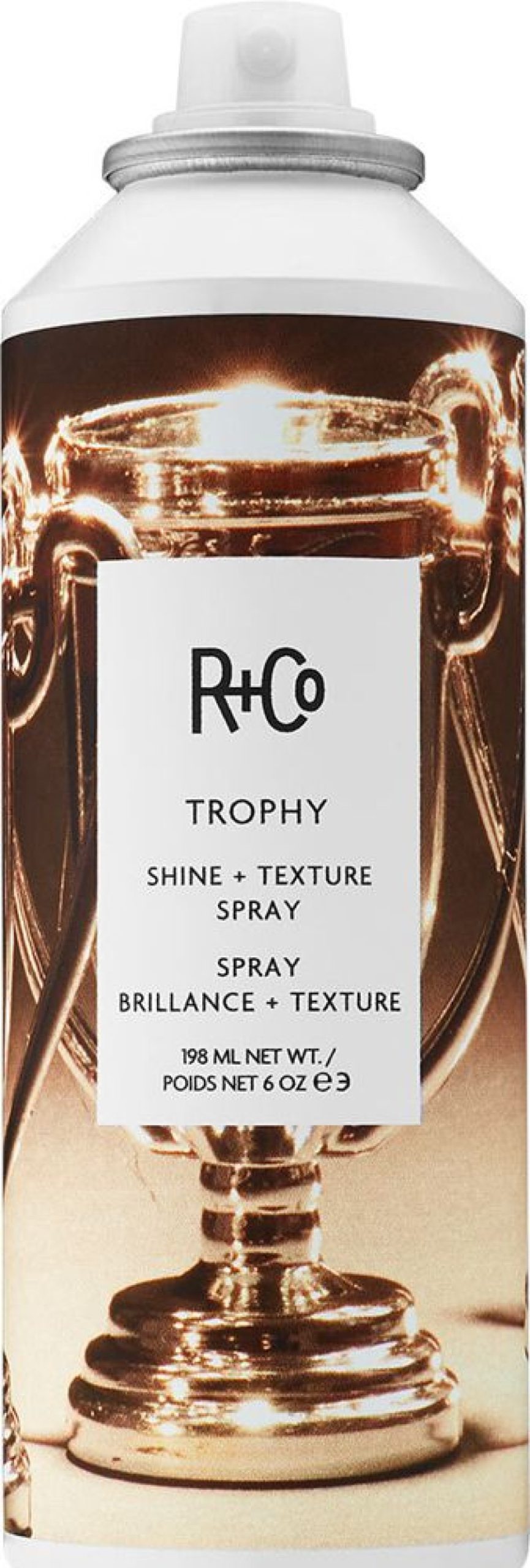 Hair R+Co Hairspray | Trophy Shine + Texture Spray