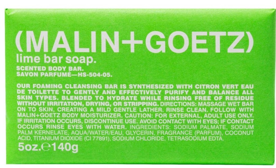 Perfume Malin + Goetz Bath & Shower | Lime Bar Soap