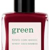 Makeup Manucurist Nail Polish | Green Nail Lacquer Dark Pansy