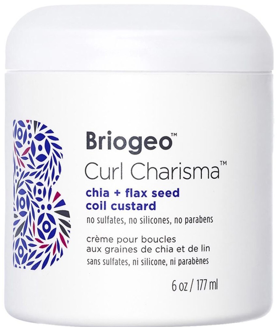 Hair Briogeo Treatment | Curl Charisma™ Chia + Flax Seed Coil Custard