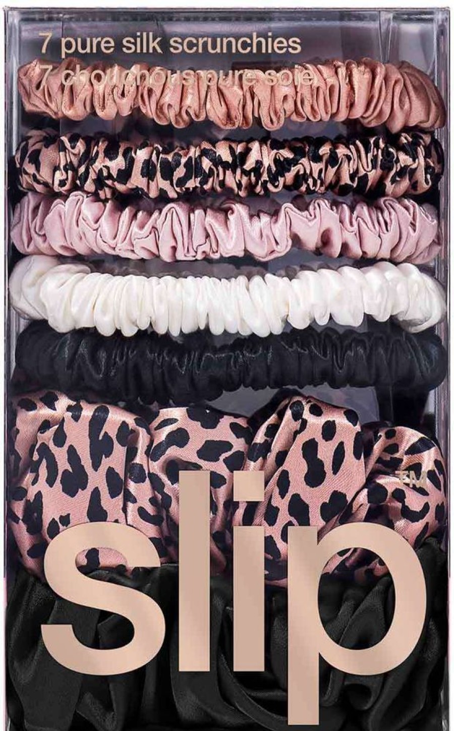 Hair Slip Accessories & Towels | Pure Silk Scrunchies - Pixie Super Set