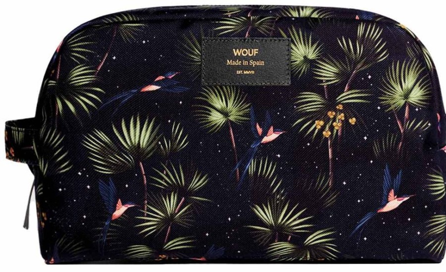 Makeup Wouf Beauty Bags | Paradise Large Toiletry Bag