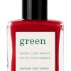 Makeup Manucurist Nail Polish | Green Nail Lacquer Red Cherry