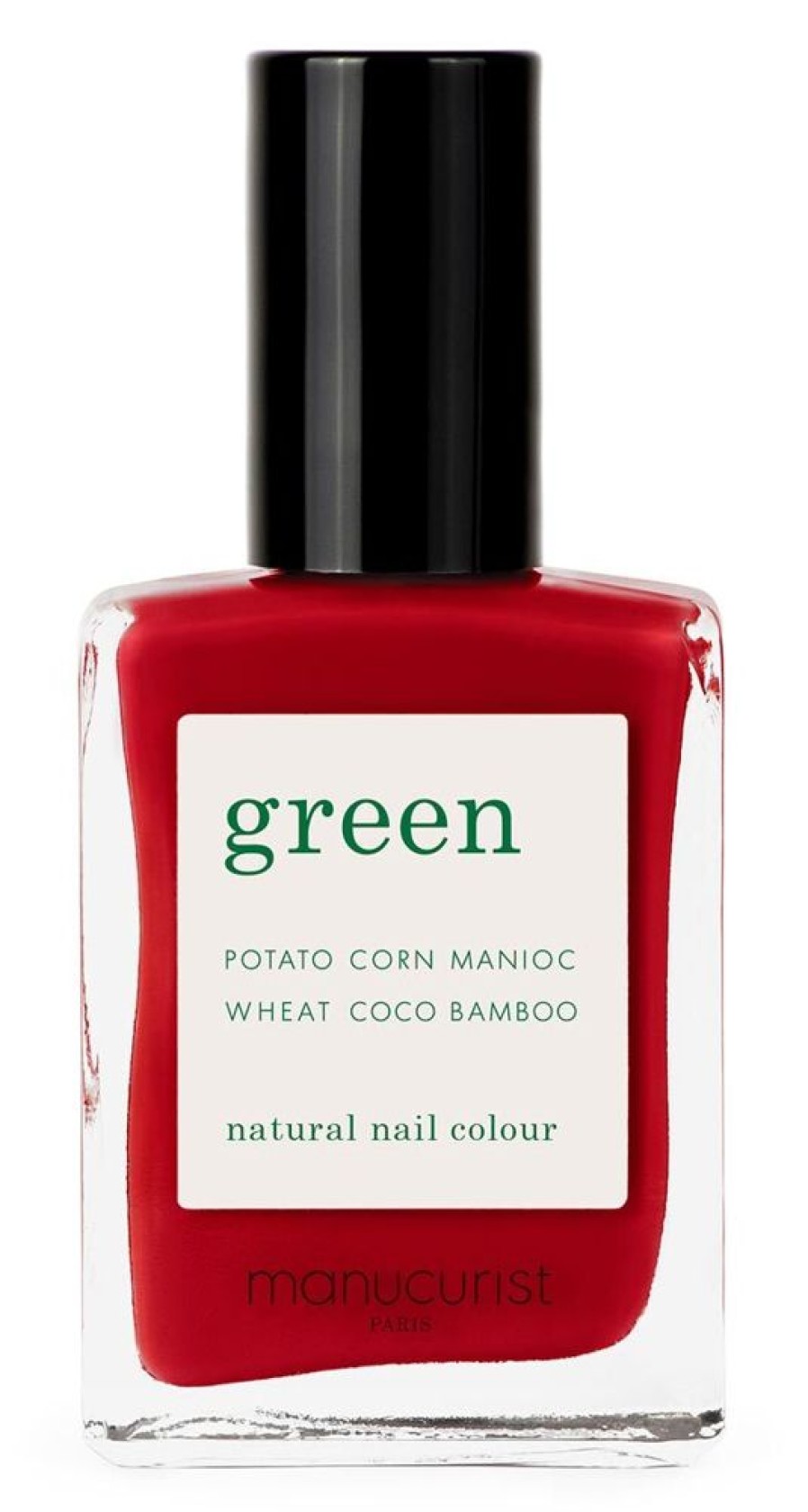 Makeup Manucurist Nail Polish | Green Nail Lacquer Red Cherry