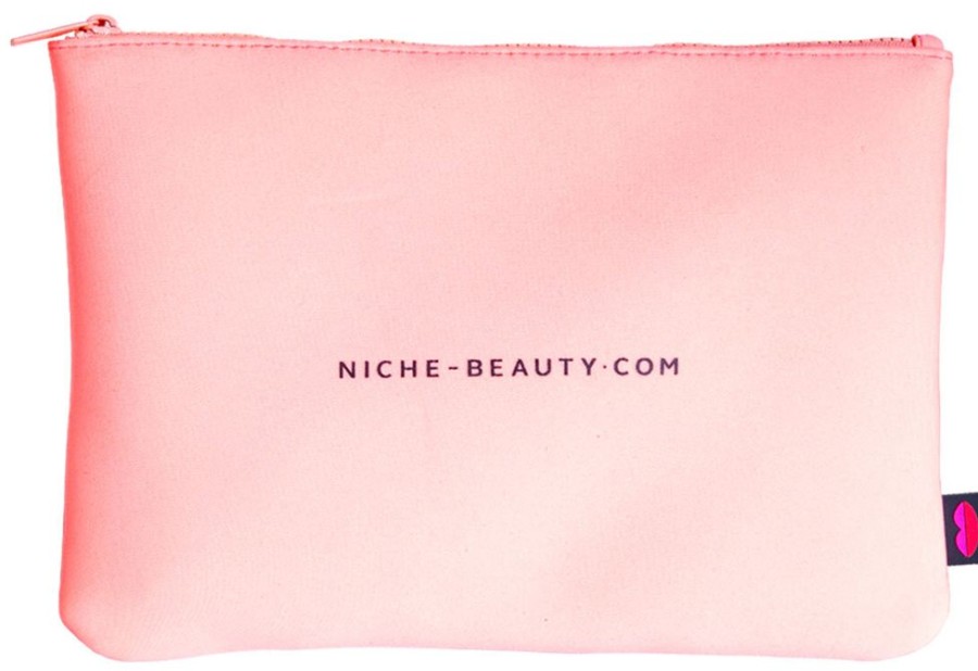 Makeup NICHE BEAUTY Beauty Bags | Neoprene Pink Pouch