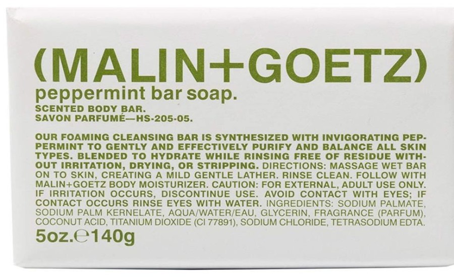 Perfume Malin + Goetz Bath & Shower | Peppermint Bar Soap