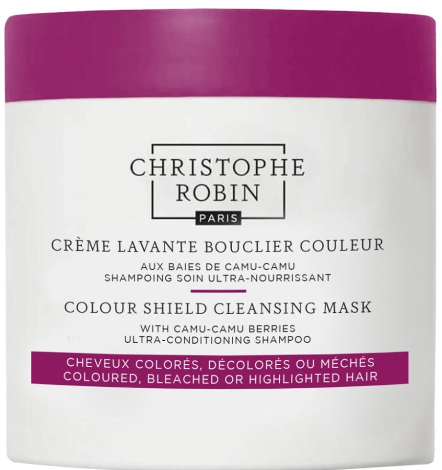 Hair Christophe Robin Hair Mask | Color Shield Cleansing Mask With Camu-Camu Berries