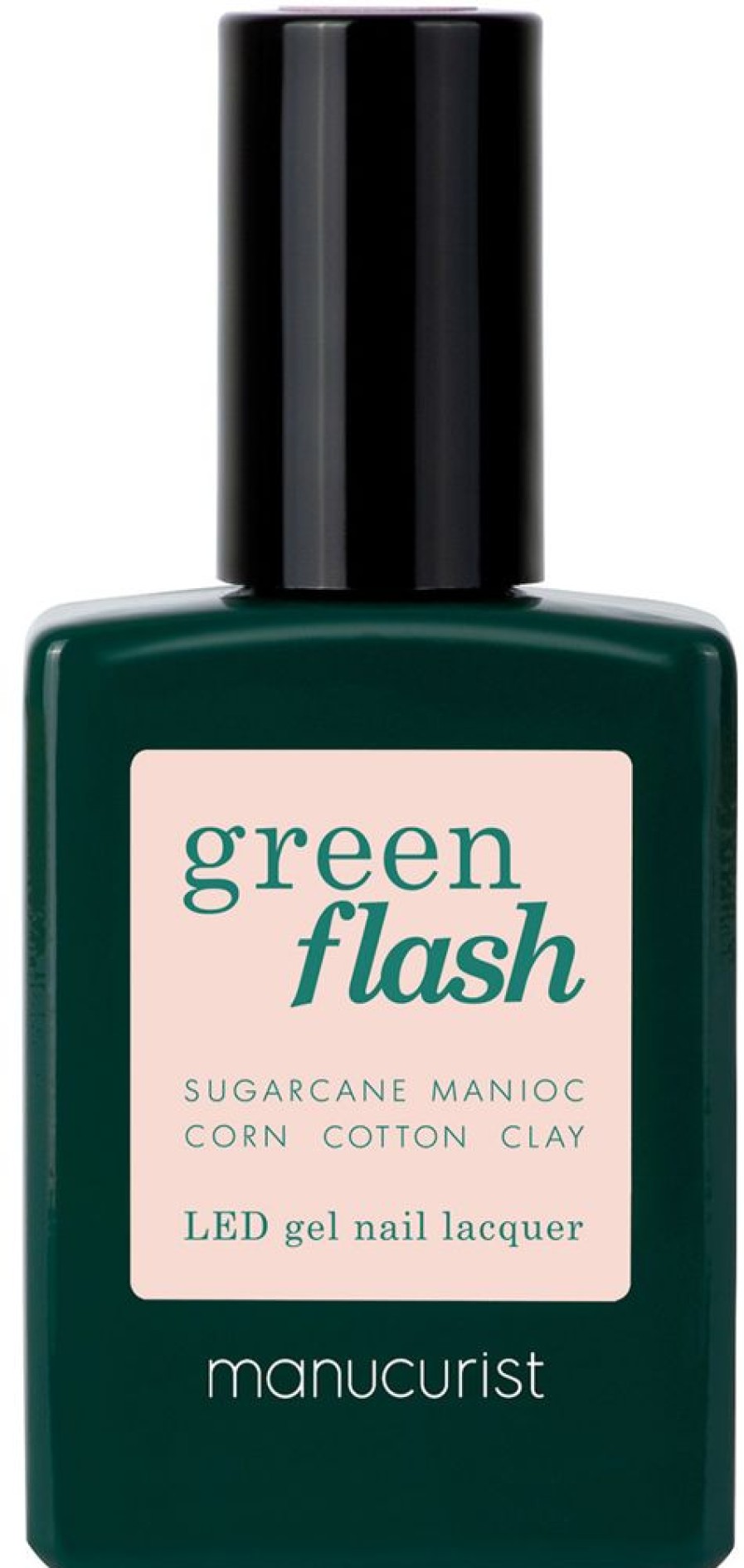 Makeup Manucurist Top Coat & Base Coat | Green Flash - Pale Rose