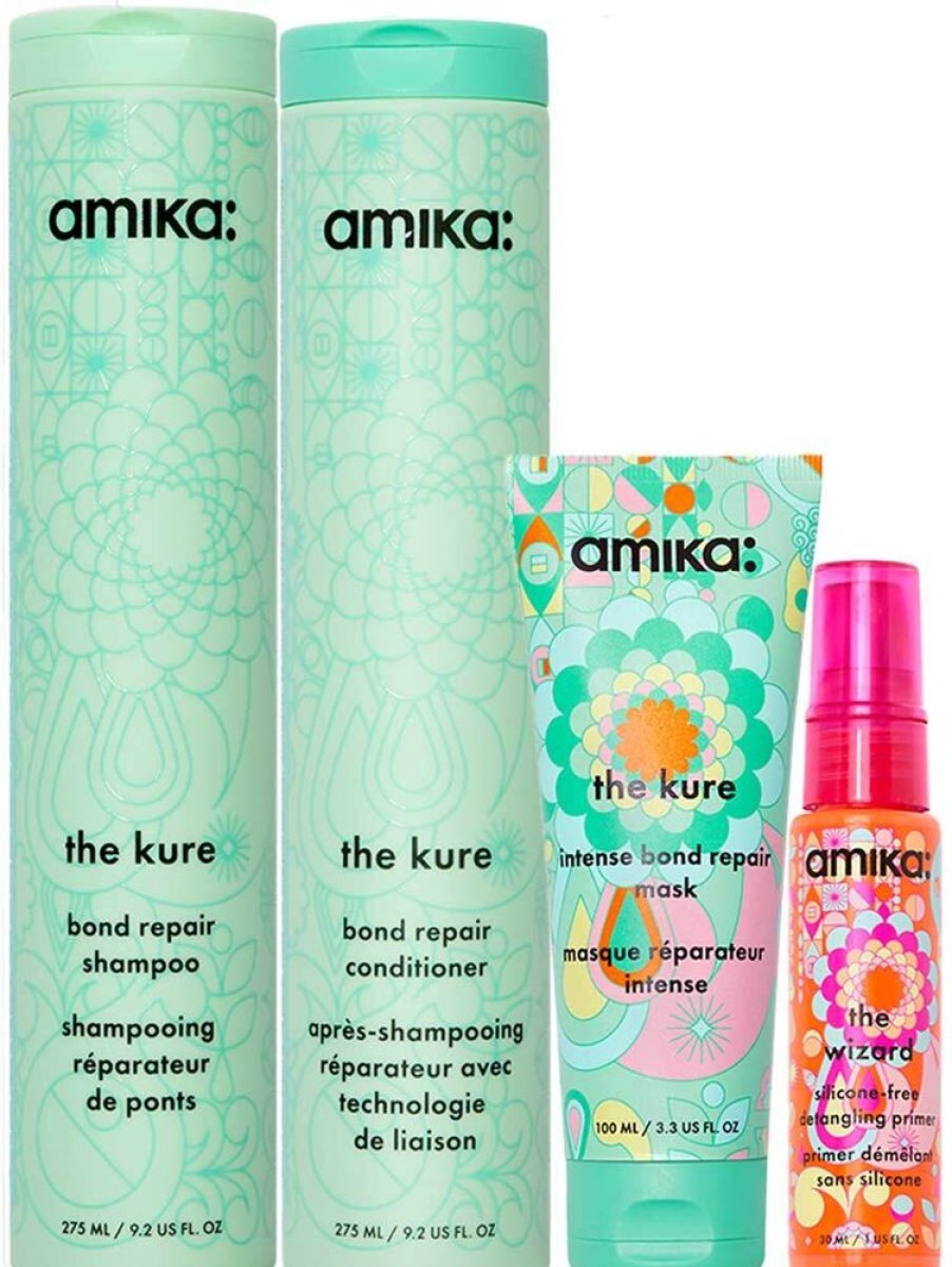 Hair amika Conditioner | Realm Of Repair Strength + Repair Routine Set