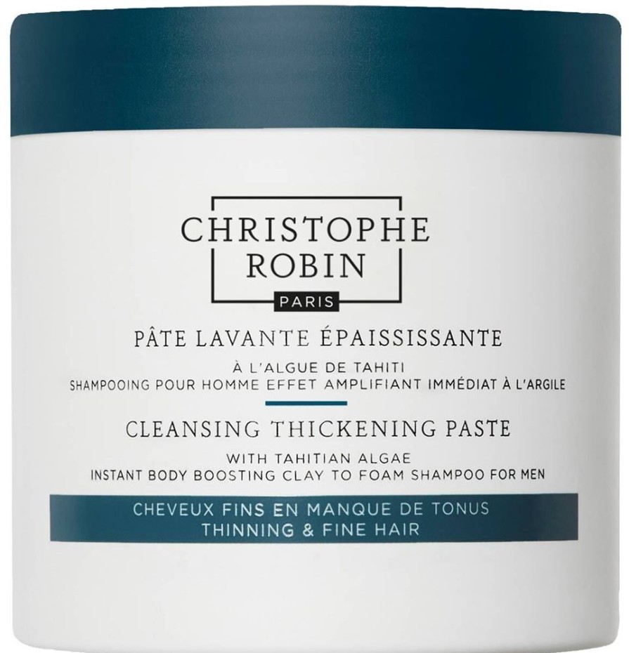 Hair Christophe Robin Shampoo | Cleansing Thickening Paste With Tahitian Algae