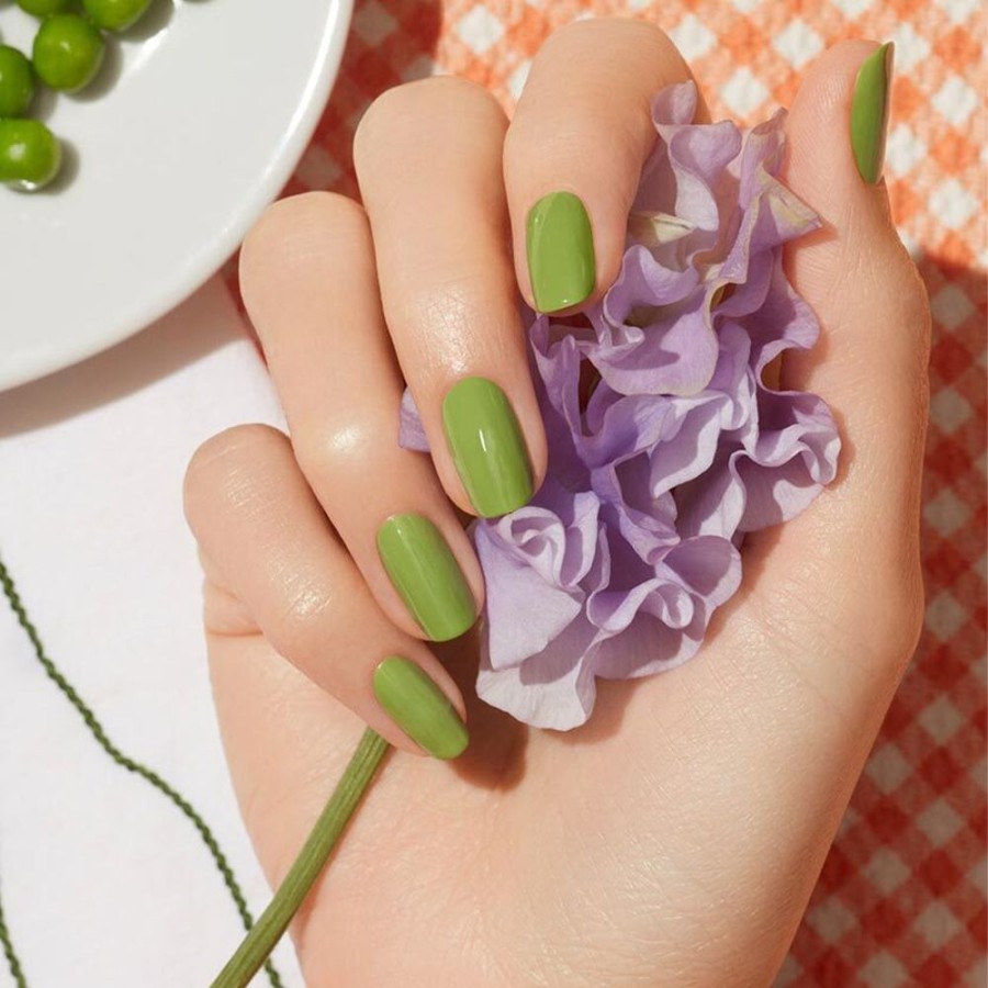 Makeup Manucurist Nail Polish | Green Nail Lacque Petit Pois