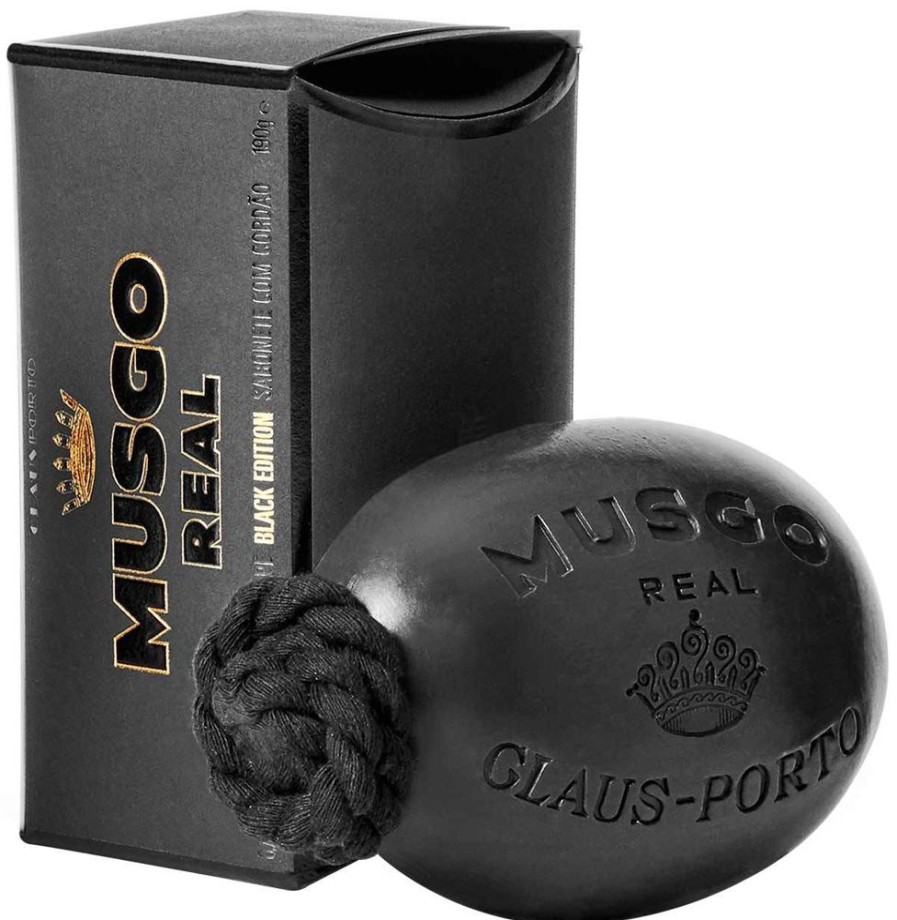 Perfume Claus Porto Bath & Shower | Black Edition Soap On A Rope