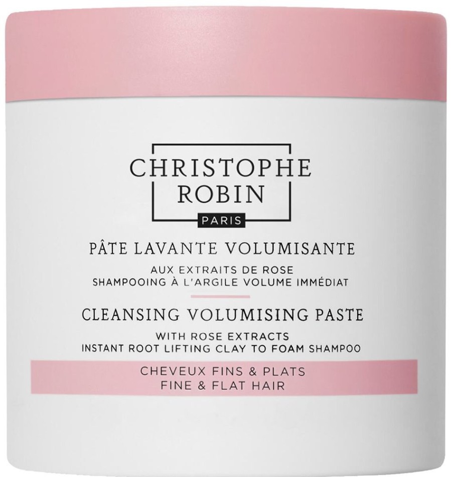 Hair Christophe Robin Shampoo | Cleansing Volumising Paste Pure With Rose Extracts