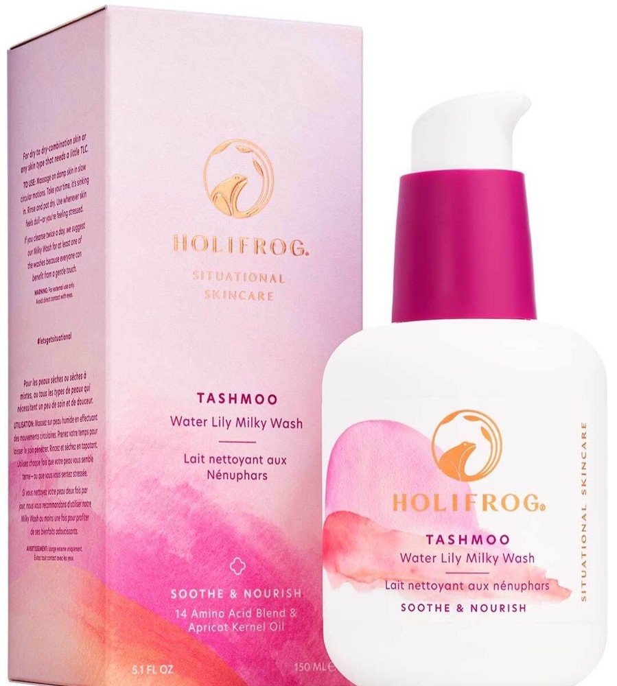 Makeup HoliFrog Makeup Remover | Tashmoo Water Lily Milky Wash