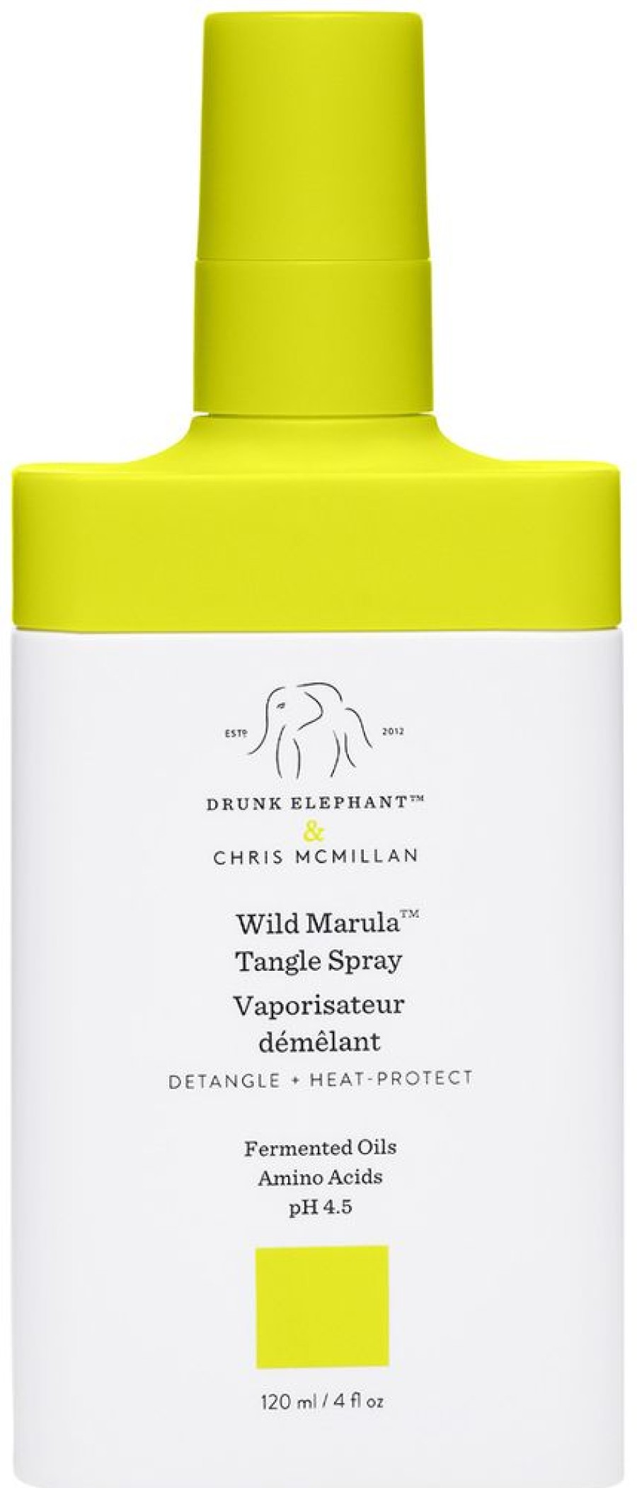 Hair DRUNK ELEPHANT Heat Protection | Wild Marula Tangle Spray