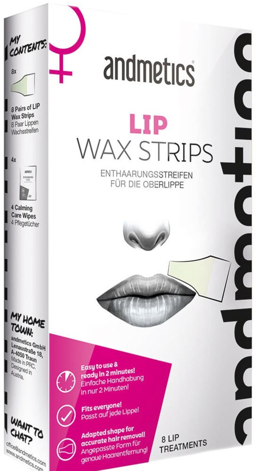 Makeup Andmetics Lips | Lip Wax Strips