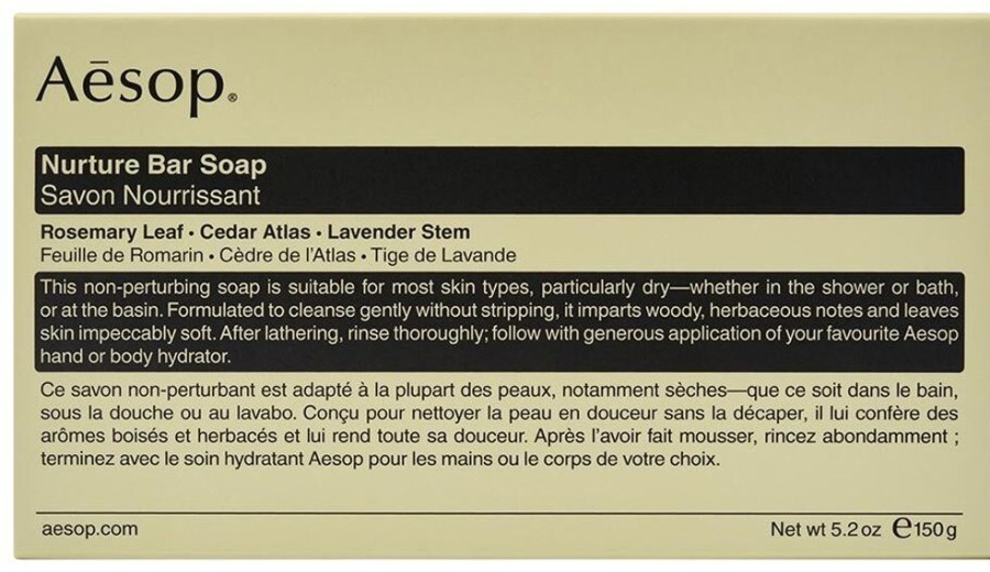 Perfume Aesop Bath & Shower | Nurture Bar Soap