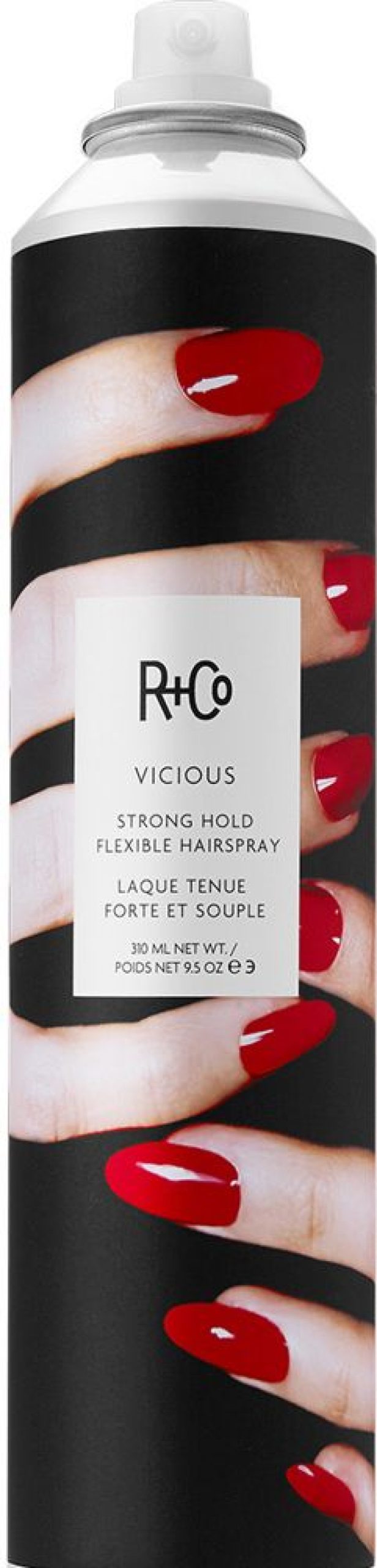 Hair R+Co Hairspray | Vicious Strong Hold Flexible Hairspray