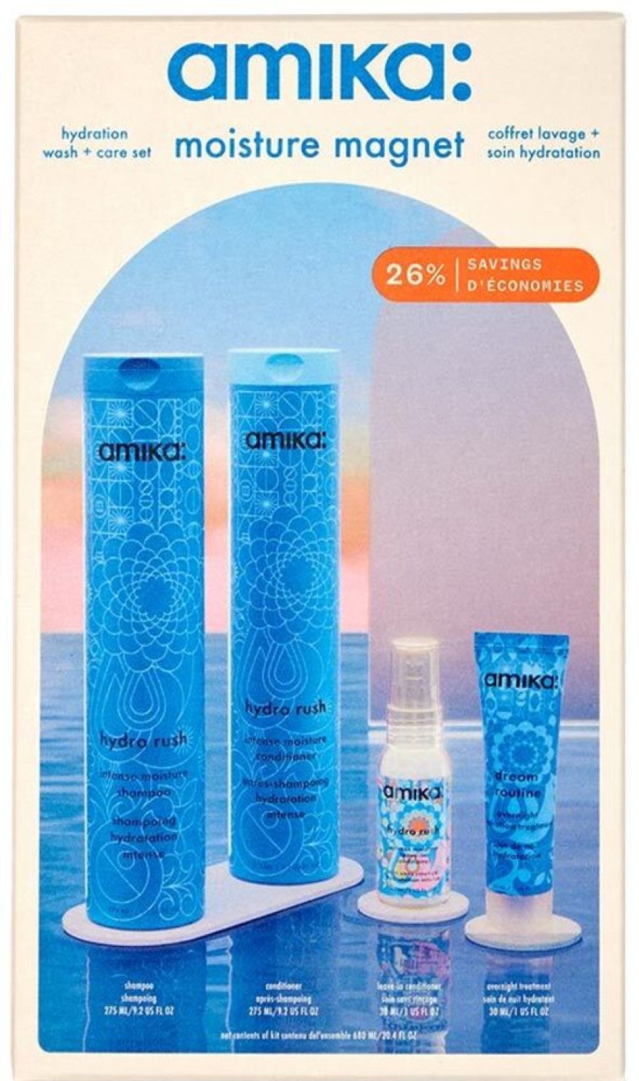 Hair amika Treatment | Moisture Magnet Hydrating Wash + Care Set