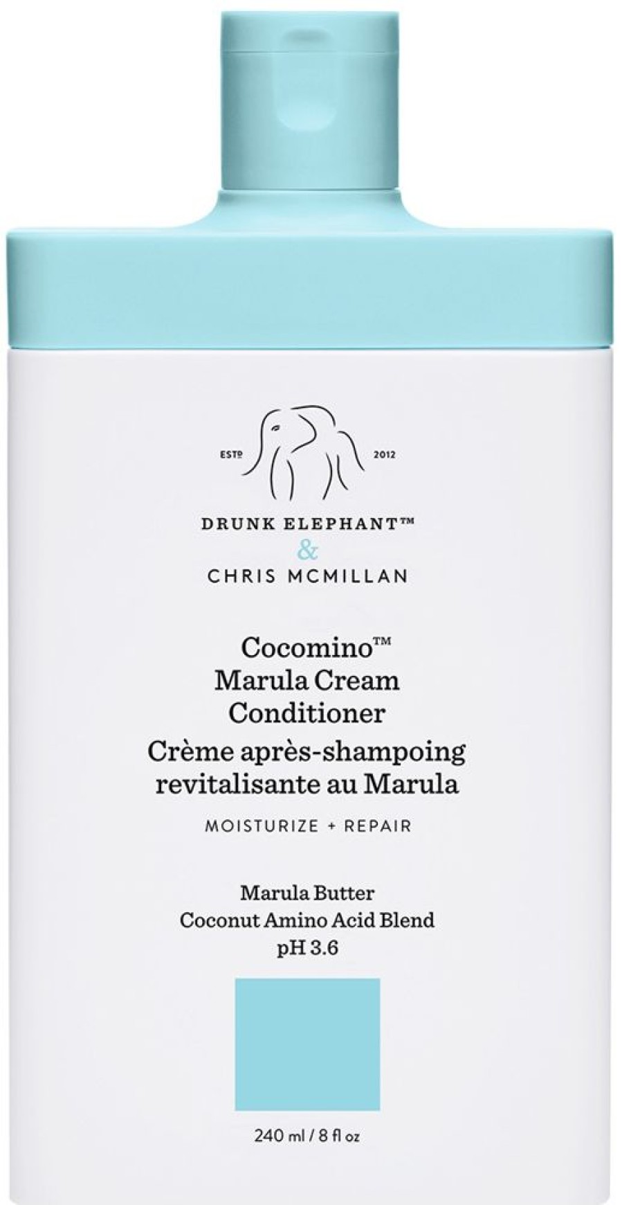 Hair DRUNK ELEPHANT Conditioner | Cocomino Marula Cream Conditioner