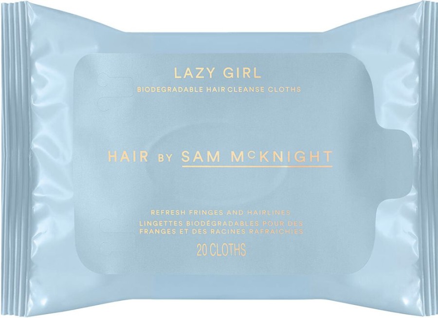 Hair Hair by Sam McKnight Dry Shampoo | Lazy Girl Biodegradable Hair Cleanse Cloths