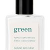 Makeup Manucurist Nail Polish | Green Nail Lacquer Snow