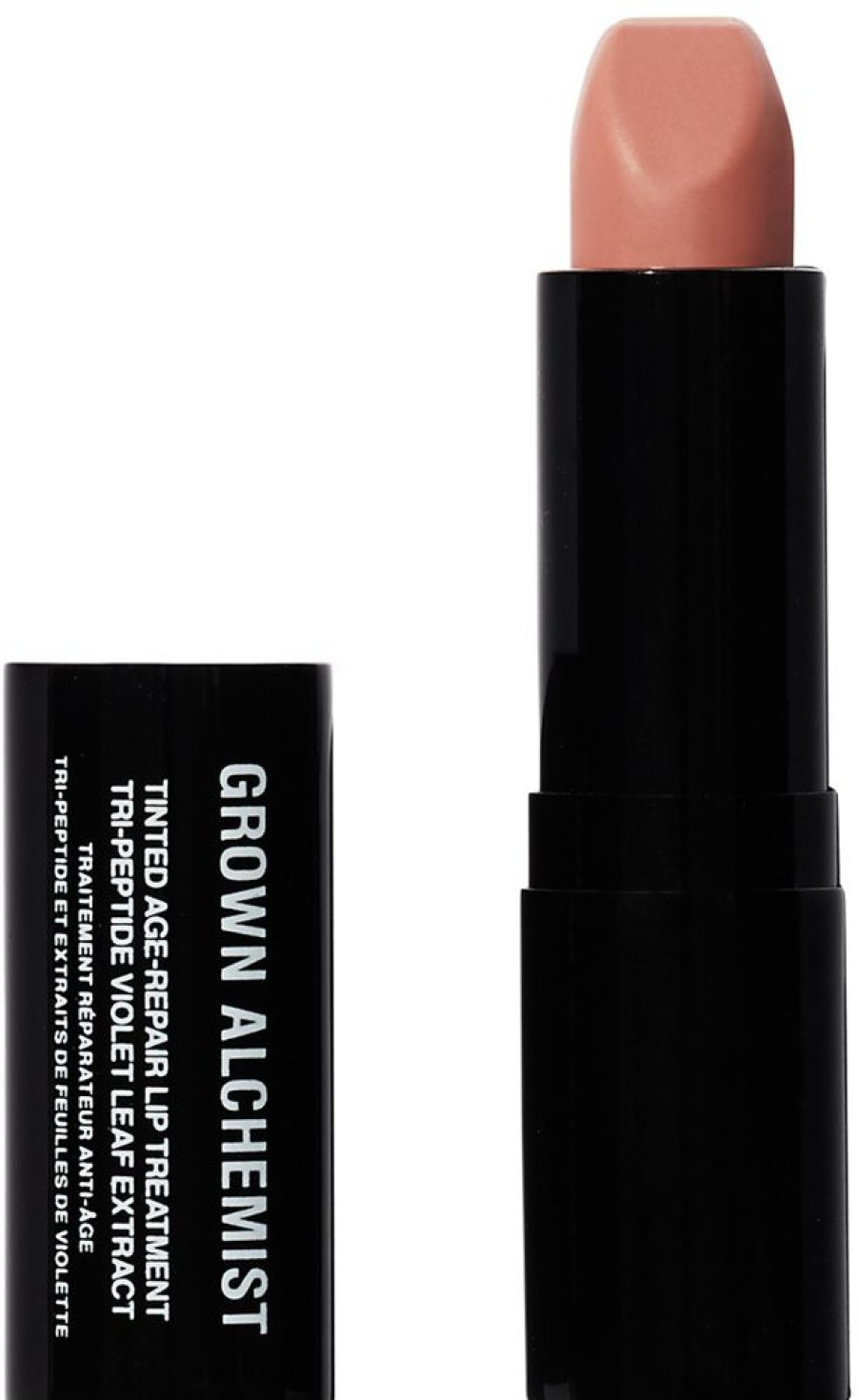 Makeup Grown Alchemist Lip Care | Tinted Age-Repair Lip Treatment Tri-Peptide, Violet Leaf Extract