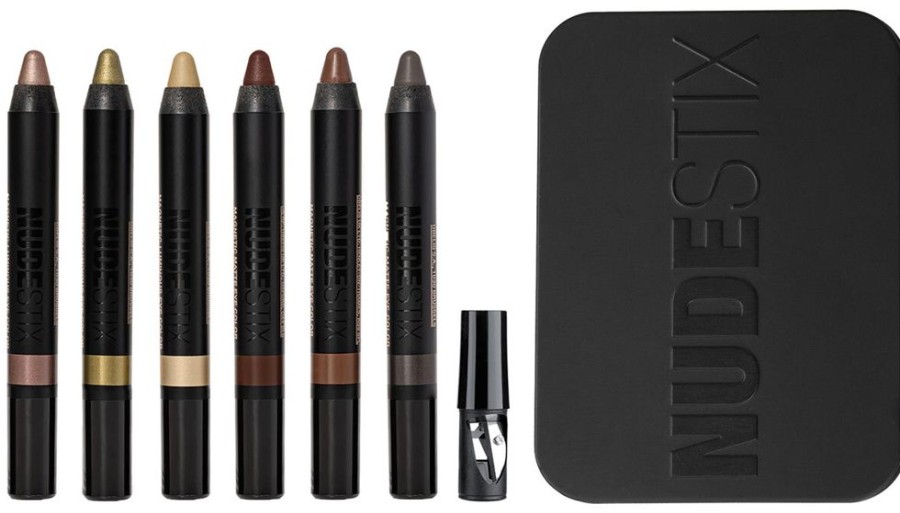 Makeup Nudestix Eyeliner | Nude Earth 6Pc Eye Kit