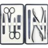 Makeup Czech & Speake Nails | Leather-Bound Manicure Set - Black/White