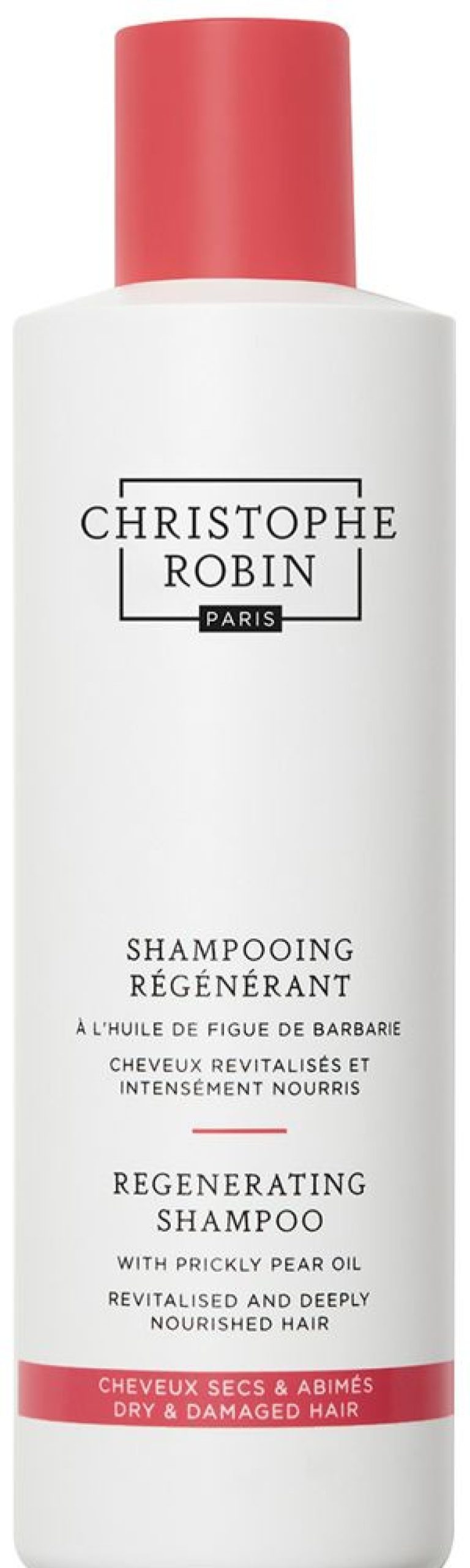 Hair Christophe Robin Shampoo | Regenerating Shampoo With Prickly Pear Oil