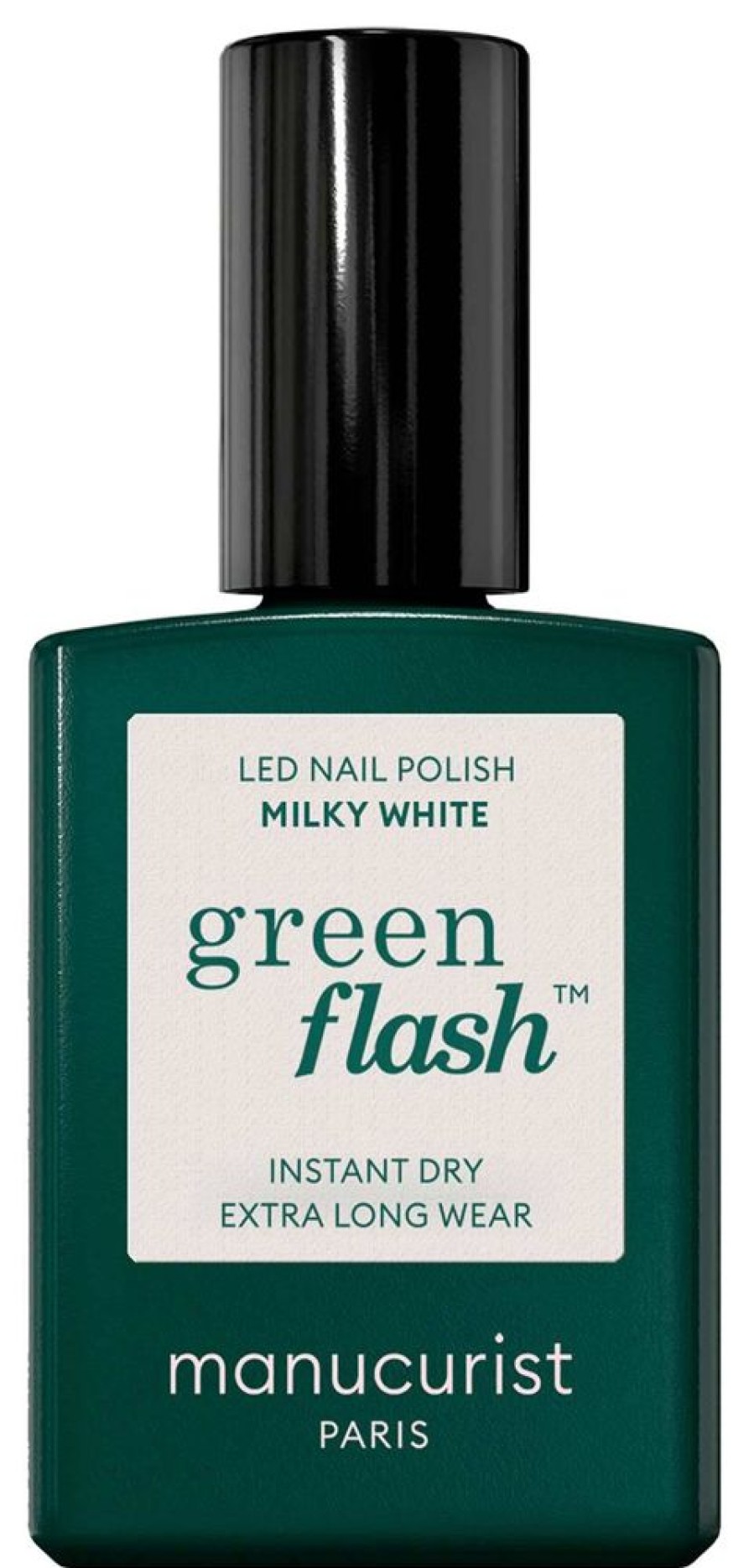 Makeup Manucurist Nail Polish | Green Flash - Milky White