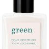 Makeup Manucurist Nail Polish | Green Nail Lacquer Milky White