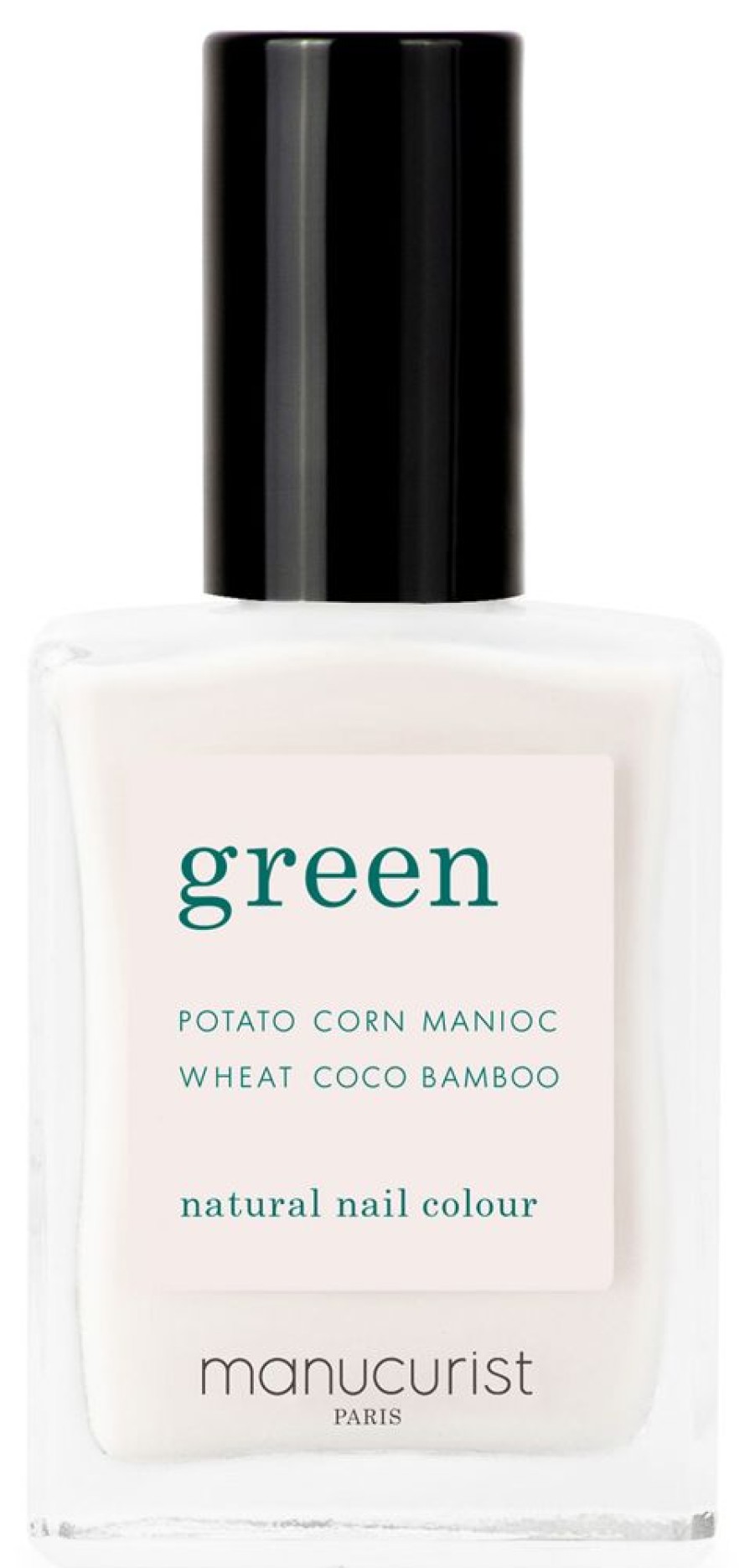 Makeup Manucurist Nail Polish | Green Nail Lacquer Milky White