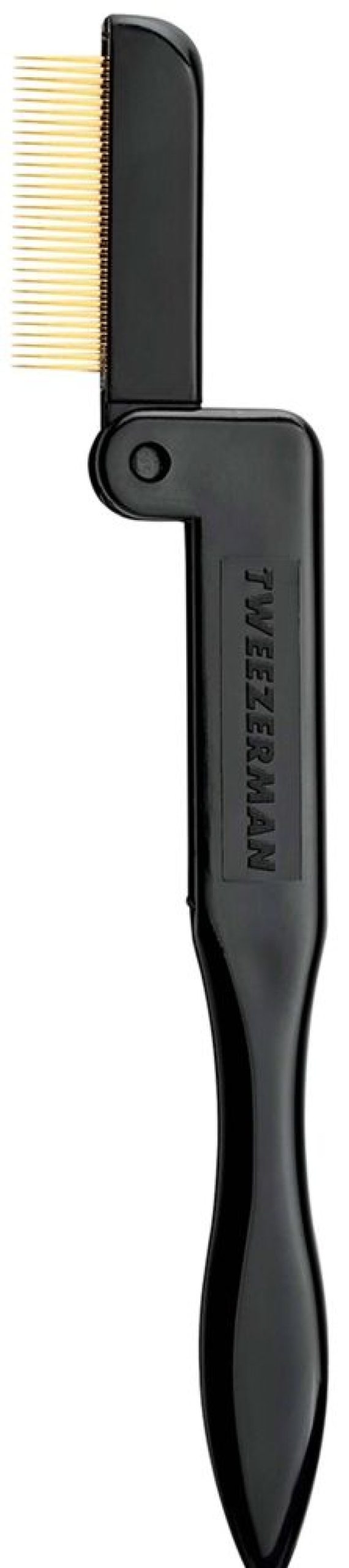 Makeup Tweezerman Eyes | Folding Lash Comb - Black